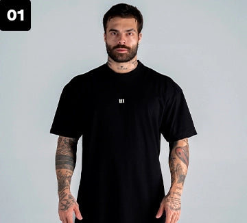 Camiseta Oversized Aesthetics Preto