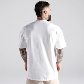 Camiseta Oversized Mith Nation Simplified Off White