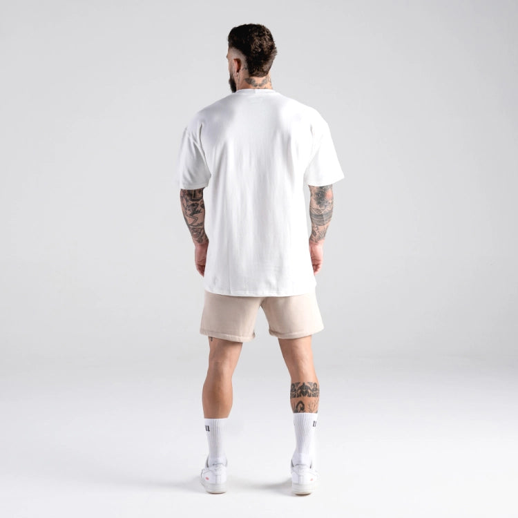 Camiseta Oversized Mith Nation Simplified Off White