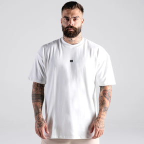 Camiseta Oversized Mith Nation Simplified Off White