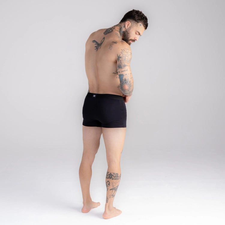 Cueca Boxer Microfibra Mith Nation Preto