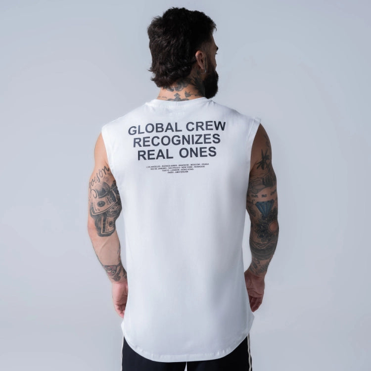 Regata Drop Shoulder Sleveless Signature Gang Off White