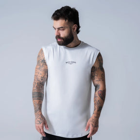 Regata Drop Shoulder Sleveless Signature Gang Off White