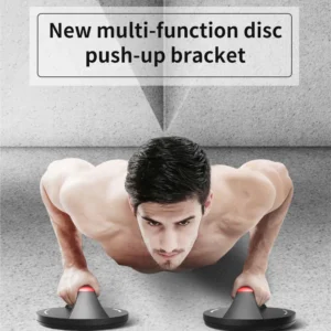 Push Up Bars Rustproof Workout Equipment Rotating Circular Push-Up Bracket Non Slip Pushups Design Wide Handle Comfortable Grip