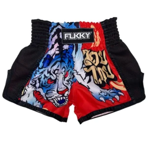 Muay Thai shorts Free Fight training match pants Quick dry breathable high elasticity adult Free Fight Tiger print boxing pants