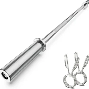 56" Barbell Bar, 2" Standard Straight Barbell Bars for Weight Lifting Bar for Bench Press/Squats/Hip Thrusts/Lunges/Biceps- Home