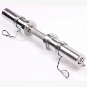 MIYAUP-Electroplated Weight Lifting Dumbbell Bar, Can Be Customized with Fixed Buckle, Fitness Barbell Bar, 50cm