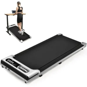 Walking Pad, Under Desk Treadmill for Home Office, 2 in 1 Portable Walking Treadmill with Remote Control, Walking Jogging Machin