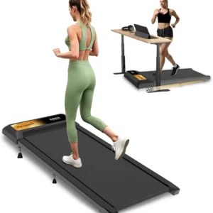 Portable Walking Treadmill for Home & Office,0.6-3.8MPH Speed, 2.5HP Under Desk Treadmill with Remote Control, Compact Design, L