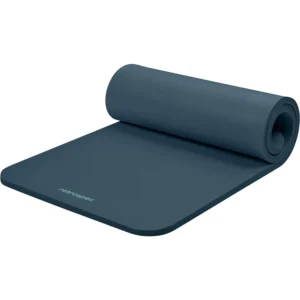 Retrospec Solana Yoga Mat 1" Thick w/Nylon Strap for Men & Women - Non Slip Exercise Mat for Home Yoga Pilates Stretching