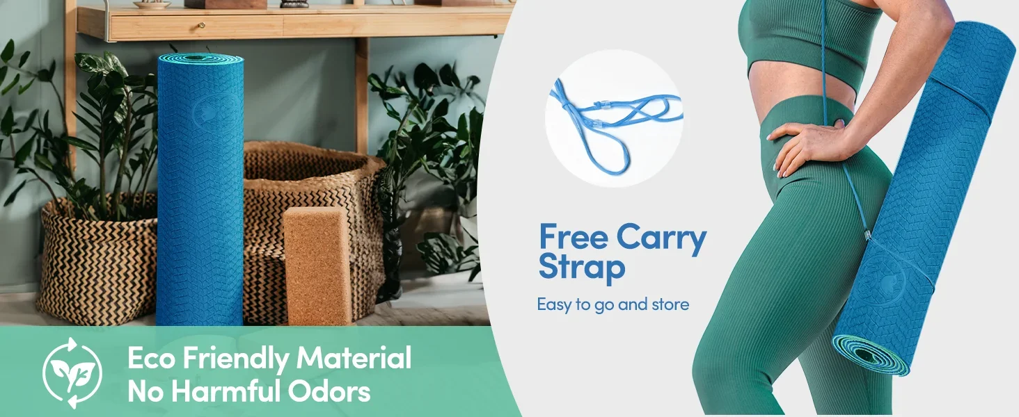 yoga mat non slip 