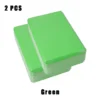 2 green blocks