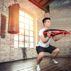 PU Boxing Training Bulgarian Power Bag Muay Thai Training Sand Sandbag Dynamic Load Cultivate Endurance Exercises Weighted Bags