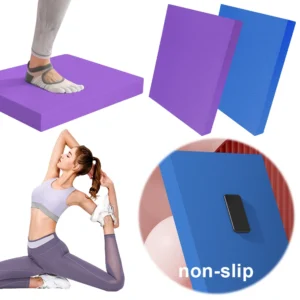 Yoga Balance Pad Anti Slip Fitness Mat Thickened Fitness Balancing Pad Foam Cushion Mat for Yoga Pilates Stretching