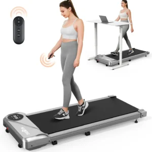 Walking Pad Treadmill Under Desk, Portable Mini Treadmill for Home/Office, Walking Pad Treadmill 2.5HP, Walking Jogging Machine