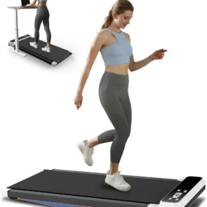 Walking Pad 2 In 1 For Walking And Jogging, Under Desk Treadmill For Home Office With Remote Control, Portable Walking Pad Tread