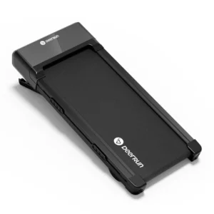 Deerrun 3HP Raceable Walking Pad Under Desk Treadmill with 9% Incline Adjustable Speed 1-6KM/H, LED Screen Display For Home
