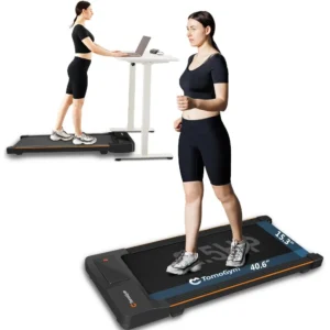 Walking Pad, 2-in-1 Treadmill for Home & Office, Portable Under Desk Treadmill Walking Jogging Machine with Remote Control