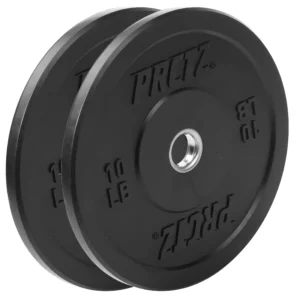 10 Lb Bumper Plate Weight Set, Fits 2 In. Diameter Barbell