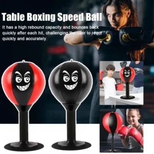 Stress Relief Desktop Punching Bag – Suction Cup Boxing Ball for Home & Office