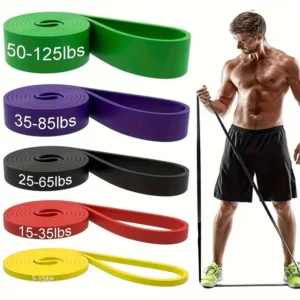 Resistance Bands Set for Strength Training & Home Workouts | MithFit