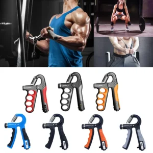 Adjustable Grip Strengthener with Counter (5–100kg Hand Trainer) | MithFit
