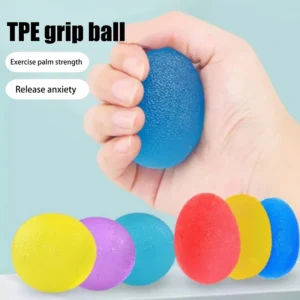 Silicone Grip Strength Balls (2-Pack Hand Trainer & Stress Relief) | MithFit