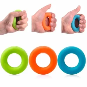 Silicone Grip Ring Strengthener (20–50LB Hand & Wrist Trainer) | MithFit