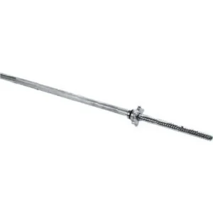 Barbell - Straight Standard Weight Bar, 5-6 Ft.Made of solid steel for durability.