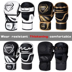 Professional MMA Half-Finger Training Gloves